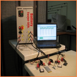 تیر 1399: نصب دستگاه باتری تستر در پژوهشگاه مواد و انرژی